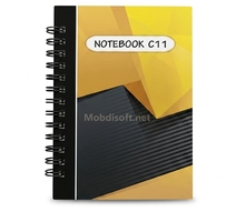 CARNET NOTEBOOK  SPIRAL 10X13.5CM  C11 TADJ PAP  