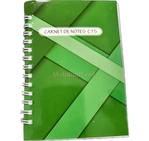 CARNET SPERAL  14X10CM 200PAGE  REF: C15 TDJ 