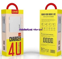 CHARGEUR 4-USB 4.4A LDNIO A4403  شاحن LDNIO A4403 السريع وفر...