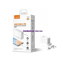 CHARGEUR RAPIDE 2-USB 3A 40W +CABLE USB-C LDNIO A1405C  AC100-240...