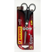 CISEAU BUREAU ASYMETRIQUE 17 CM MULTI-COULEUR TECHNO 8311