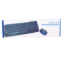 CLAVIER +SOURIS 2.4.10M. WIRELESS  CMK-328/ Caractéristiques:

-Technologie sans fil 2.4G...