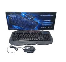 COMBO CLAVIER +SOURIS GAMER LED -V100 