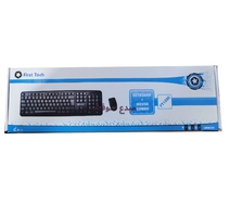 COMBO CLAVIER  USB  + SOURIS   FIRST TECH TF1090 FT 