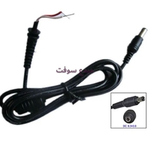 CONNECTEUR ALIMENTATION TOSHIBA  DC 6.3*3.0 PIN NOIR 1.2M 