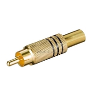 CONNECTEUR RCA MAL DOREE (00647) 