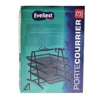 CORBEILLE A COURRIER METAL 3 ETAGE EVEREST EV1803 