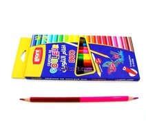 CRAYON COULEUR BT12 LONG DUO  TRIANGL  GIANT G-0408 BT24  