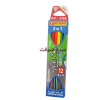 CRAYON COULEUR BT12 LONG TRINO METAL FLUO TECHNO 5788 