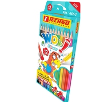 CRAYON COULEUR BT12 LONG WOW FLOWER TECHNO 6563 