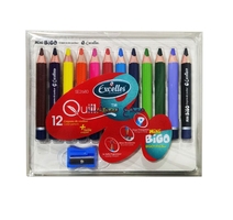 CRAYON COULEUR BT12PM  JUMBO EXCELLES  SE2680  