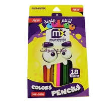 CRAYON COULEUR BT18LONG  MONAMIX MX-1018 