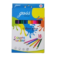 CRAYON COULEUR BT18LONG TRIANGULAIRE GOSS BT12 REF G054413 