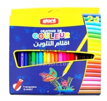 CRAYON COULEUR BT24 LONG TRIANGL  BT24 GIANT G-0407 