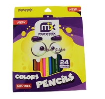 CRAYON COULEUR BT24LONG MONAMIX MX-1024 