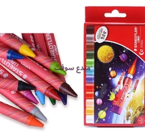 CRAYON CIRE PASTEL 12 COULEURS  STAEDTLER LUNA 2410LC12 