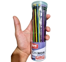 CRAYON NOIR HB2 TRIAN POT 36  GIANT G-1597 