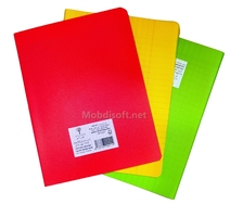 Cahier 120p koq PLASTIQUE cart90 