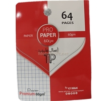 Cahier TP PM 64p PROPAPER 60G EL-HILLAL BT150 
