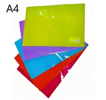 ENVELOPPE PP F FC COULEUR A4 GIANT G-0897 