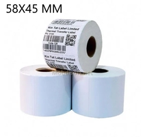 ETIQUETTE DODE BARRE 58X45 MM - 800 ETIQUETTES 