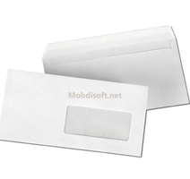 Enveloppe F15   BLANCHE AUTO-ADHESIF  EDN E1501 
