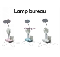 LAMPE BUREAU LED  AVEC VENTILATEUR GOLDEN 23017 