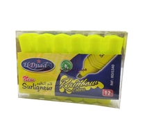 MARQUEUR FLUORESCENT P12  JAUNE EL  DJIAD  BD1540 