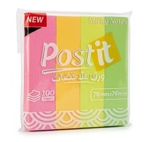 MEMO PAD (post it) COULEUR 76X76 MONAMIX 20102 