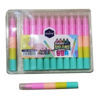 Marqueur Fluorescent 4 COULEURS PASTEL EXINE IS14024 