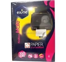 PAPIER  AUTOCOLLANT A4  MATE  100F EXINE IB53 113 