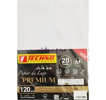 PAPIER DE LUXE PREMIUM A4 120G 20F TECHNO 9511 