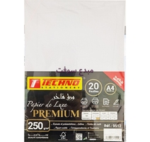 PAPIER DE LUXE PREMIUM A4 250G 20F TECHNO 9512 