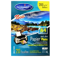 PAPIER PHOTO A4 BRILLANT 200GR 20F EL-DJIAD BDJ16554 