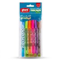 POCHETTE 06 STYLO A BILLE COULEUR  TRIXA NEO  GIANT G-1758 