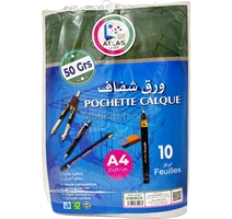 POCHETTE CALQUE 10F ATLAS 79098     