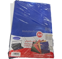 RAME Acetate Transparante BLEU 130MIC EL-DJIAD R2211  