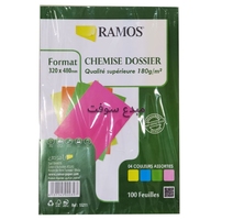 RAME CHEMISE DOSSIER 100F 180G RAMOS 15211 