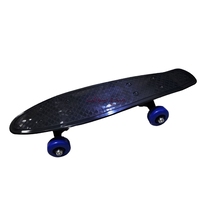 SKATEBOARD NOIR 42CM 11836-10 