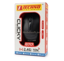 SOURIS S/F  WERLESS CLICKY  MULTI COUL  TECHNO 8717 