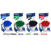 STYLO BILLE TRIBALL B/N/R/V PENSAN TRI 1003-3  BT60 