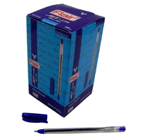 STYLO BILLE CLARO BLACK JET N/B  PRES 50PC CL-3581/CL-3582 