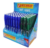 STYLO MAGIC EFFACABLE BLEU/VERT TECHNO 6693 