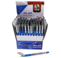 STYLO BILLE  0.1MM NOVA 01-0802 B BLEU BT50 