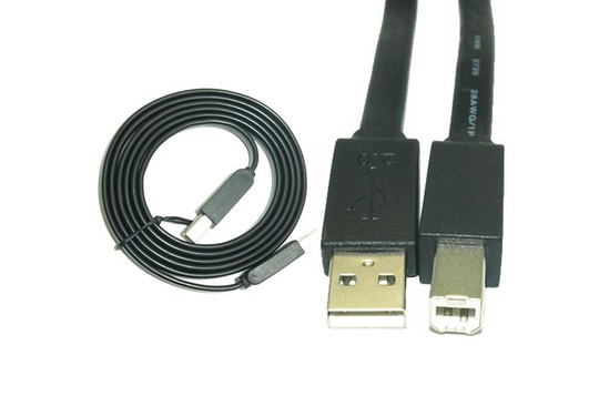 CABLE  IMPRIMANTE USB 1.5M PLAT 