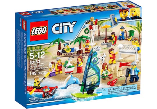 LEGO ORIGNAL Ensemble de figurines LEGO City  La plage 60153 