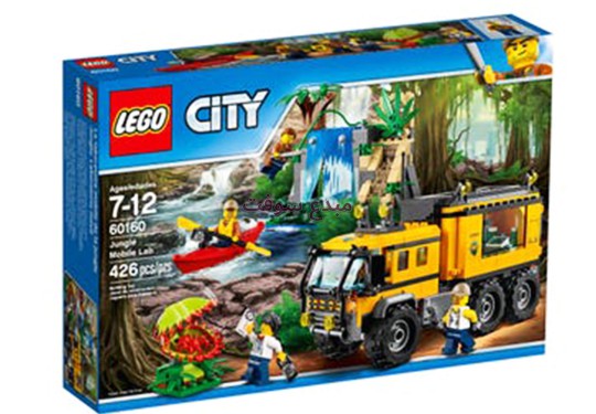LEGO ORIGNAL Le laboratoire mobile de la jungle 60160 