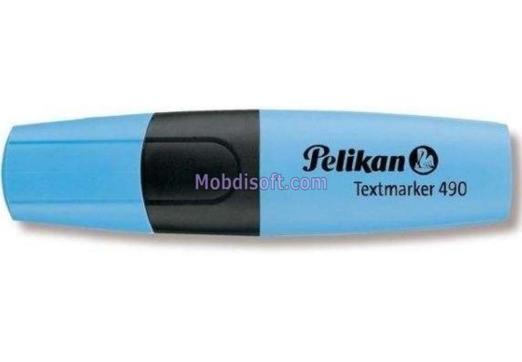 Marqueur fluorescent BLEU Pelikan 490 