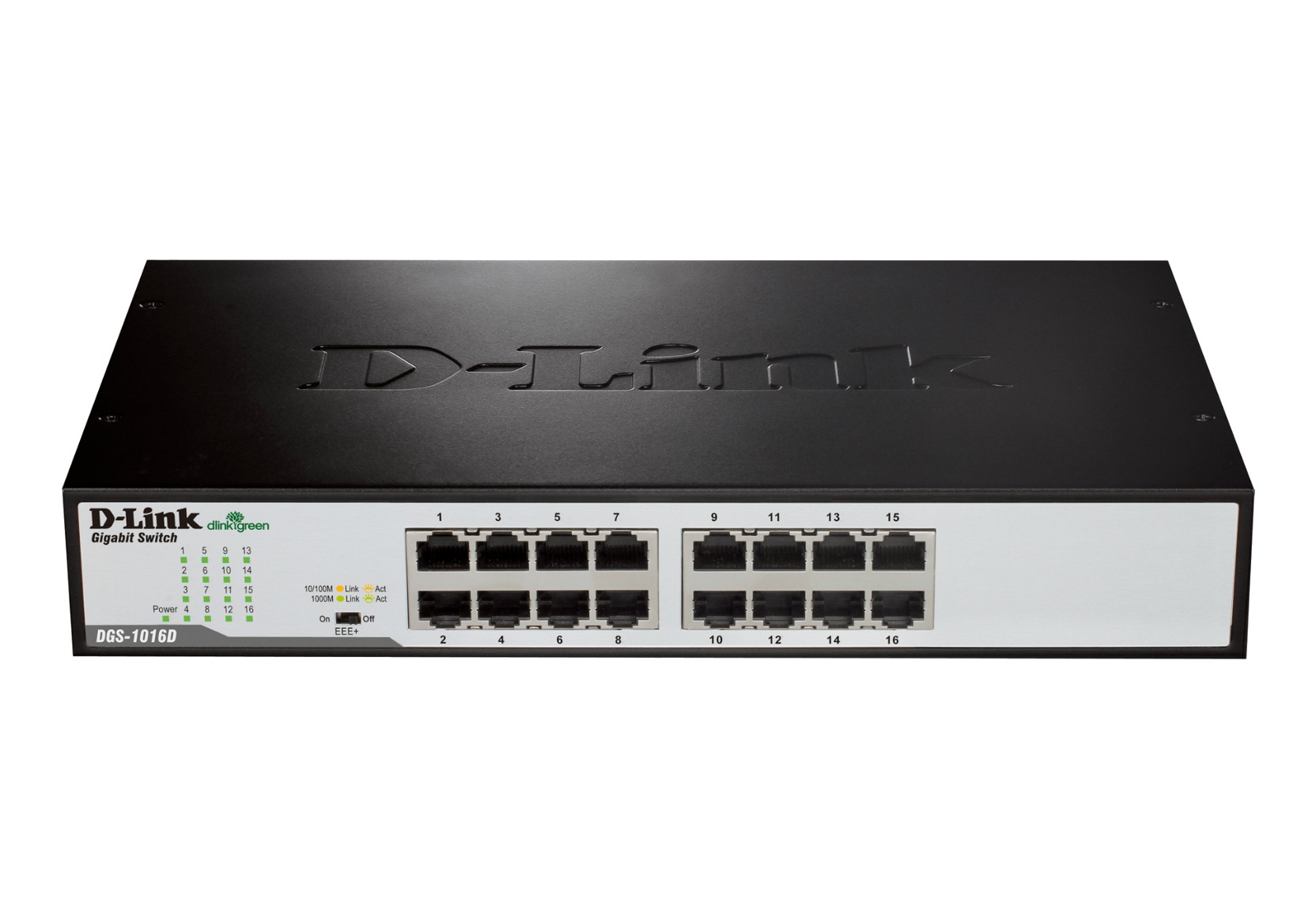 SWITCH 16PORTS DLINK DES-1016D The DES-1016D 16-Port Fast Ethernet Unmanaged...